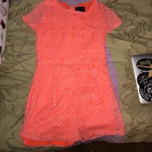 orange romper